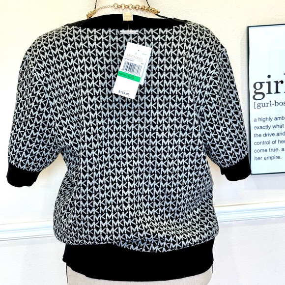 Michael Kors Short Sleeve Sweater - Picture 3 of 5